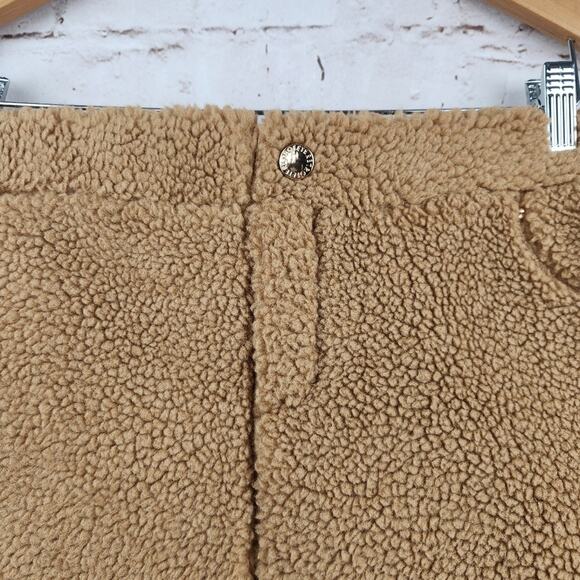 Retrofete Amelio Teddy Mini Skirt Brown Size XL NWT - Picture 5 of 11